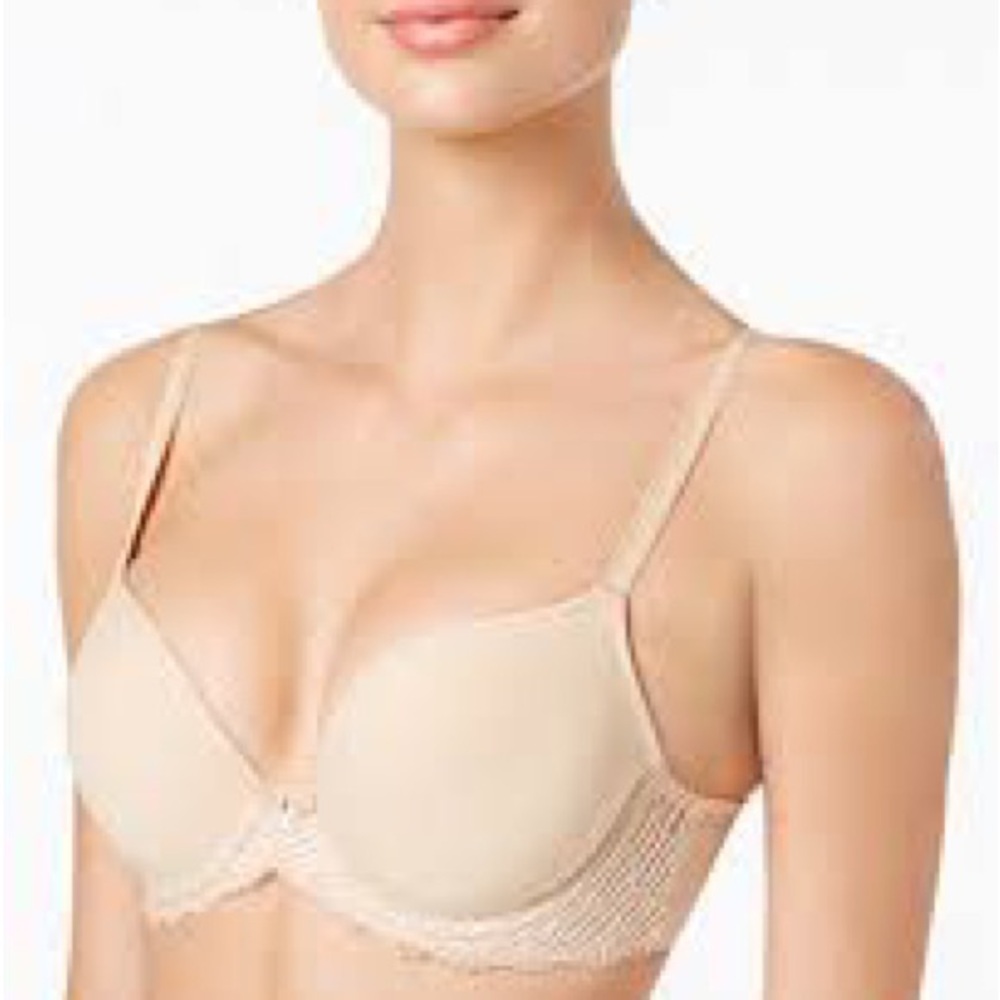 Elegant Beige Women's Bra